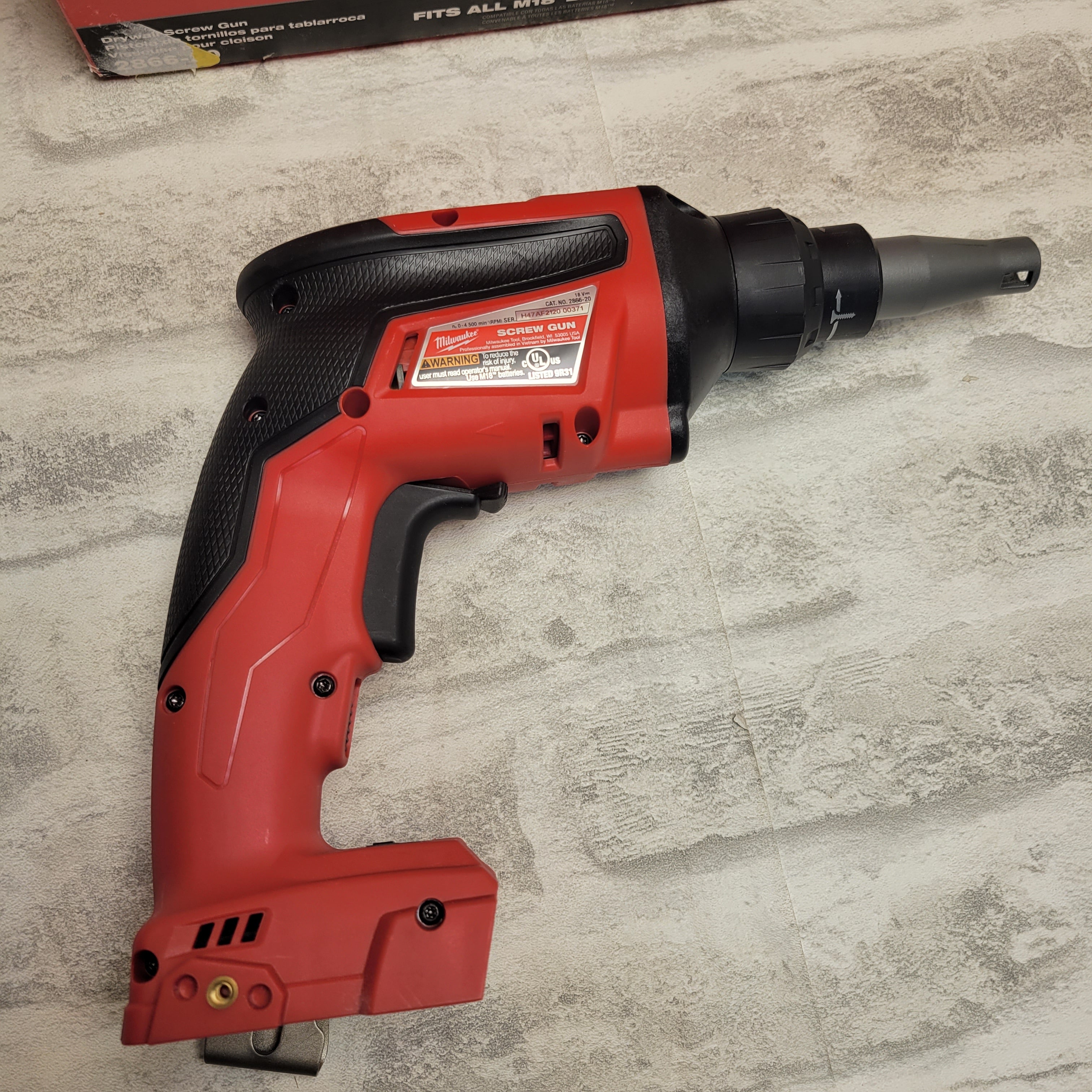 Milwaukee 2866-20 M18 FUEL Drywall Screw Gun (Bare Tool Only) (7783075512558)